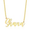 Collier prénom Femme Acier inoxydable Plaqué Or au choix  IM#26752
