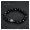 Genuine Onyx Hexagonal Faceted Bracelet for Men and Women IM#26824