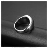 Ring Signet ring Man Woman Yin and Yang Steel  IM#26997