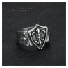 Signet Ring Fleur-de-Lys Coat of arms Silver  IM#27004