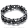 Biker bracelet Motorcycle chain Aged steel 22cm  IM#27062