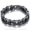 Bracelet biker Chaîne de moto Acier inoxydable vieilli  IM#27062