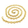 Collier grain de café Acier inoxydable Doré Or  IM#27305