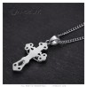 Filigree Cross Pendant Gold Silver Stainless Steel 28716