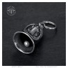 Timbre de motocicleta de acero inoxidable Mocy Bell Saint-Benoît Protector 28824