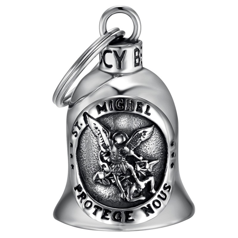 Mocy Bell Saint-Michel Motorcycle Bell Protects Us Stainless Steel 28834