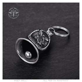Timbre de motocicleta Mocy Bell Saint-Michel: Nos protege. Acero inoxidable 28837