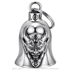 Campana de motocicleta de acero inoxidable Mocy Bell Not Today Satan 28847