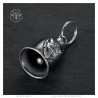 Campana de motocicleta de acero inoxidable Mocy Bell Not Today Satan 28850