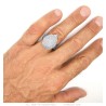Bague Hérisson Niglo Acier Inoxydable Argent28871