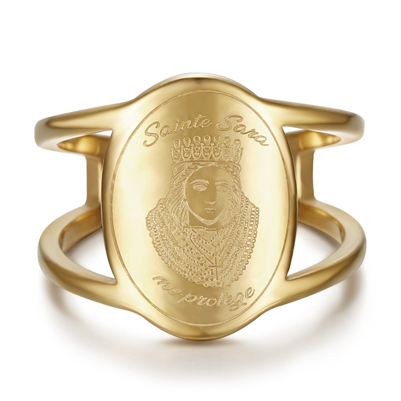 copy of Anello da donna con croce curva Camargue Acciaio inossidabile Oro28883 copy of Anello da donna con croce curva Camargue Acciaio inossidabile Oro28883