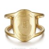 copy of Anello da donna con croce curva Camargue Acciaio inossidabile Oro28884