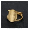 copy of Anello da donna con croce curva Camargue Acciaio inossidabile Oro28886