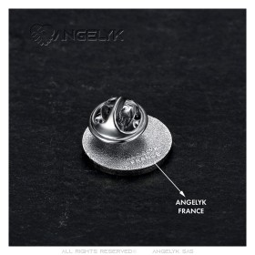 Set di 2 spille con coccarda francese - Spilla con bandiera francese - Accessorio patriottico28912