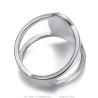 Bague Sainte Sara Patronne des gitans Femme Acier inoxydable Argent28979