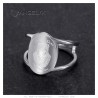 Bague Sainte Sara Patronne des gitans Femme Acier inoxydable Argent28980