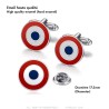 Bouton de manchette et pins cocarde, ensemble de qualité29003