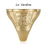 copy of Anello Niglo Hérisson Gitan Acciaio inossidabile Oro Diamanti29020