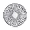 Gypsy Ring Traveller's Wheel 25mm Flagge Edelstahl Silber29035
