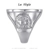 copy of Anello Niglo Hérisson Gitan Acciaio inossidabile Oro Diamanti29037