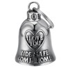 copy of Mocy Bell Not Today Satan Stainless Steel Motorcycle Bell29173