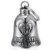 copy of Mocy Bell Not Today Satan Stainless Steel Motorcycle Bell29174