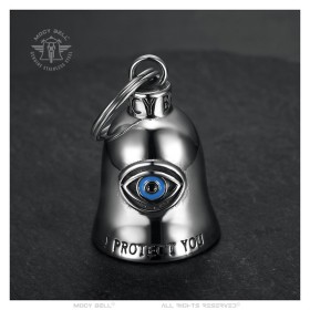 Clochette moto Mocy Bell Oeil Protecteur Acier inoxydable29193