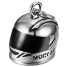 Clochette moto Mocy Bell Casque intégrale Acier inoxydable29203