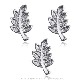 Set di 3 spine per muratura in acacia da 10 mm Argento29300