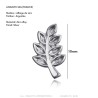 Set di 3 spine da muratore in acacia 10 mm Argento29301