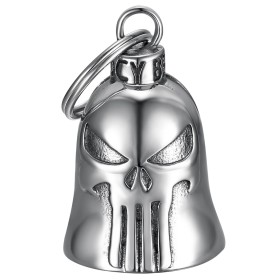 Clochette moto Mocy Bell The Punisher Acier inoxydable29323