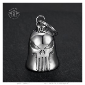 Clochette moto Mocy Bell The Punisher Acier inoxydable29325