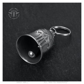 Clochette moto Mocy Bell The Punisher Acier inoxydable29326