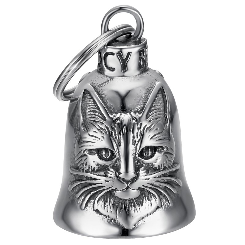 Motorbike bell Mocy Bell Cat Lucky charm Stainless steel29335