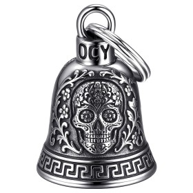 Motorbike bell MocyBell Calavera - Skull and crossbones Mexico29393