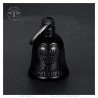 Black motorbike bell I Love You Ride Safe Come Home - MocyBell29413