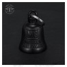 Motorbike bell MC One Club One Family black titanium - MocyBell29461