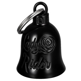 Campanello per moto Lady Rider in titanio nero - MocyBell29464