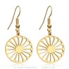 Gitane Roue des voyageurs Pendientes Acero inoxidable Oro29500