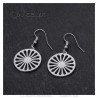 Gitane Roue des voyageurs Pendientes Acero inoxidable Plata29527