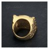 Anillo grande Napoleón III 20 Francos Acero Oro Circonio 29 mm29568