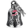 Glöckchen Motorrad Frau Ride Like a Queen MocyBell29607