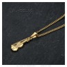 fine, elegant gold violin music jewellery