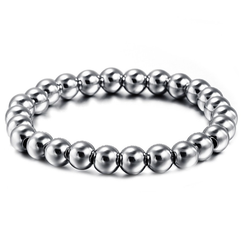 Bracelet acier inoxydable - Perles & Co