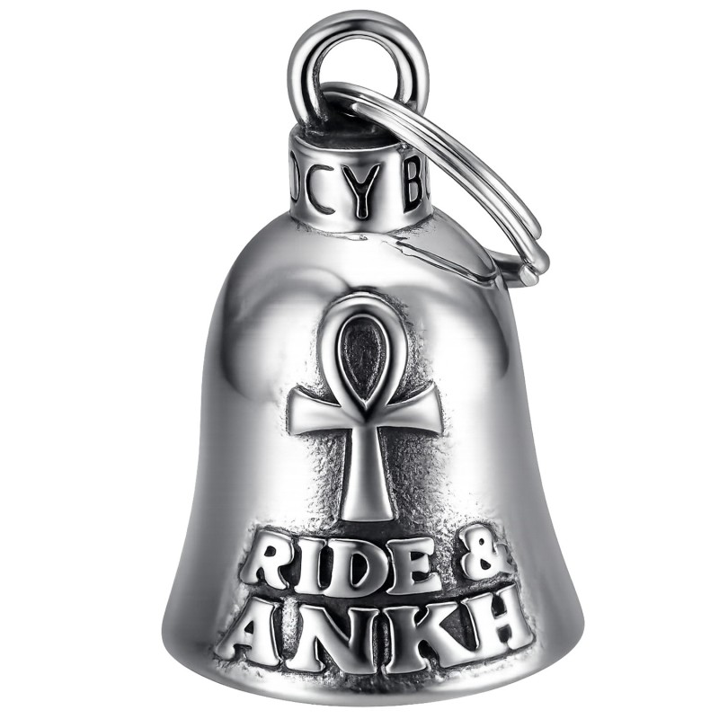 Guardian Bell Ride and Ankh MocyBell en acier inoxydable 316L