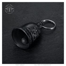 Mocy Bell Wolf Spirit Motorcycle Bell Stainless Steel29764