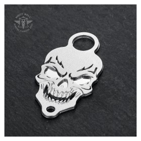 Détail du support Skull posé sur surface texturée