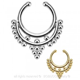 Septum Faux Piercing Nez 2 Couleurs au Choix bobijoo