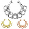 PIP0005 BOBIJOO Jewelry Setto Naso Finto Piercing 3 Colori per la scelta