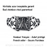 GO0003 BOBIJOO Jewelry Panzer Armband Masonic Freimaurer